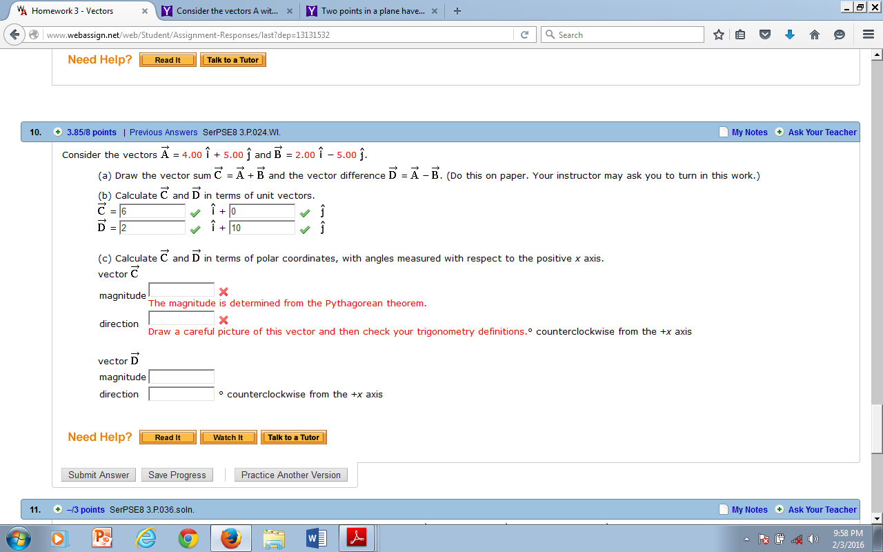 Vector Sum C