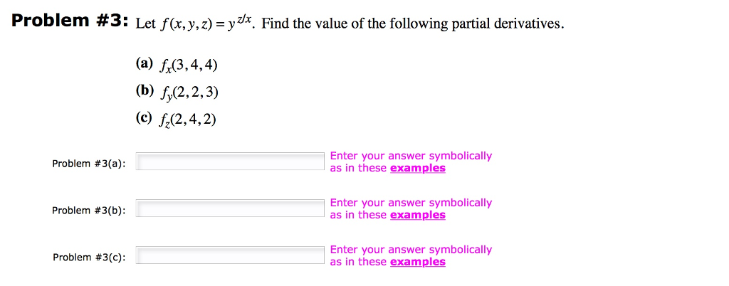 Solved Let F X Y Z Y Z X Find The Value Of The