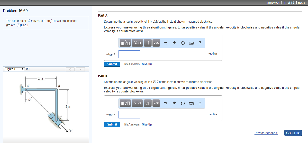 Solved previous | 11 of 13 | next 》 Problem 16.60 Part A The | Chegg.com