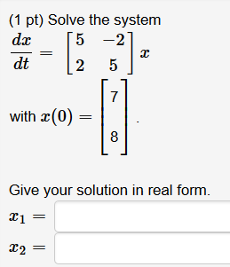 Solved Differential Equations Chegg