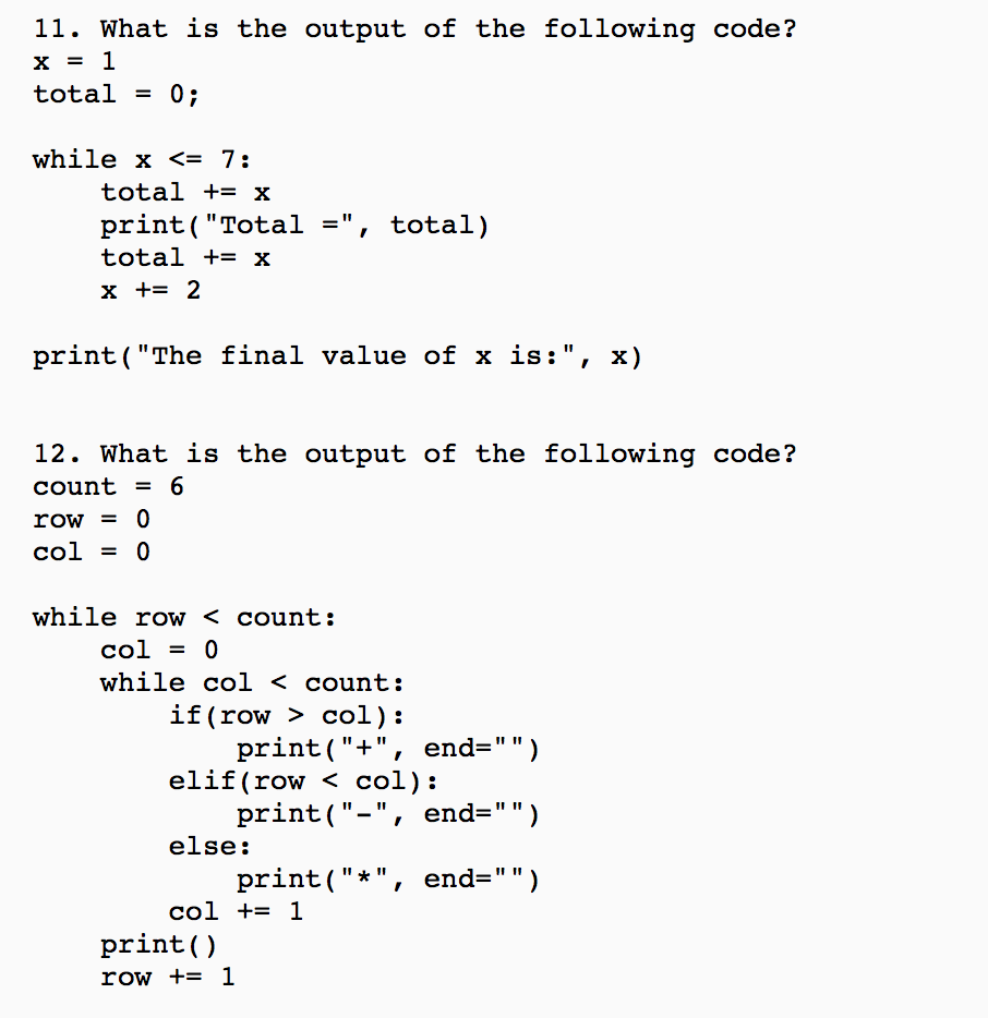 Solved can anyone explain for me these 2 python codes and | Chegg.com