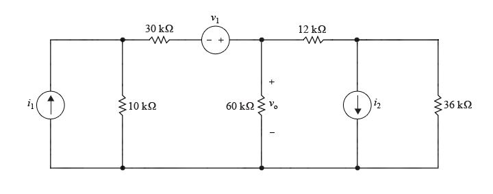 Solved Part C: Find the output voltage due to the | Chegg.com