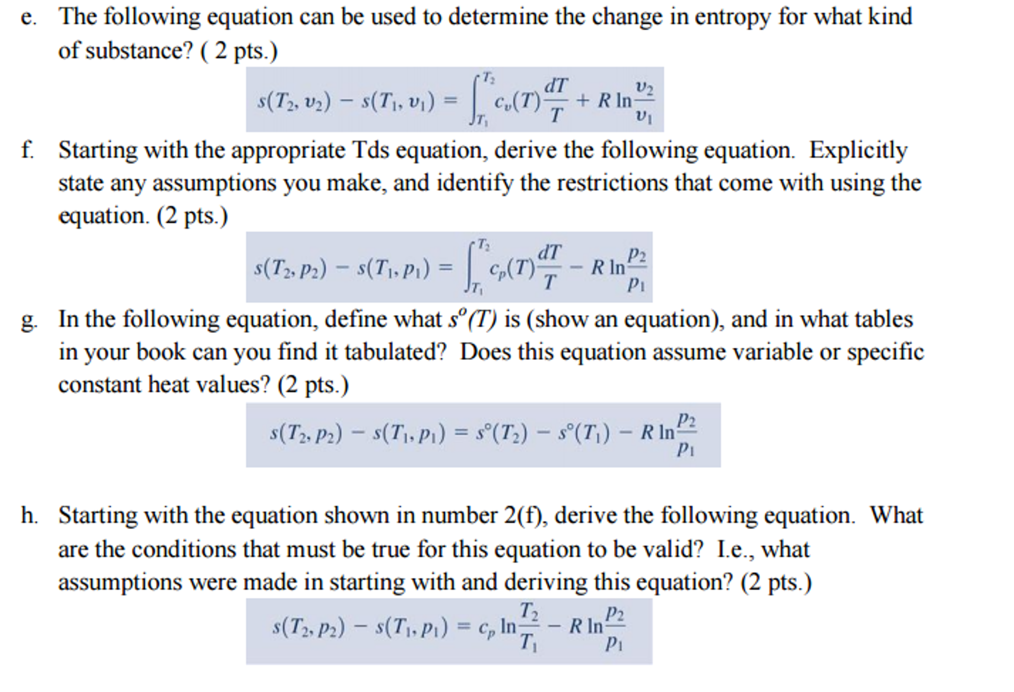 Solved The Following Equation Can Be Used To Determine The | Chegg.com