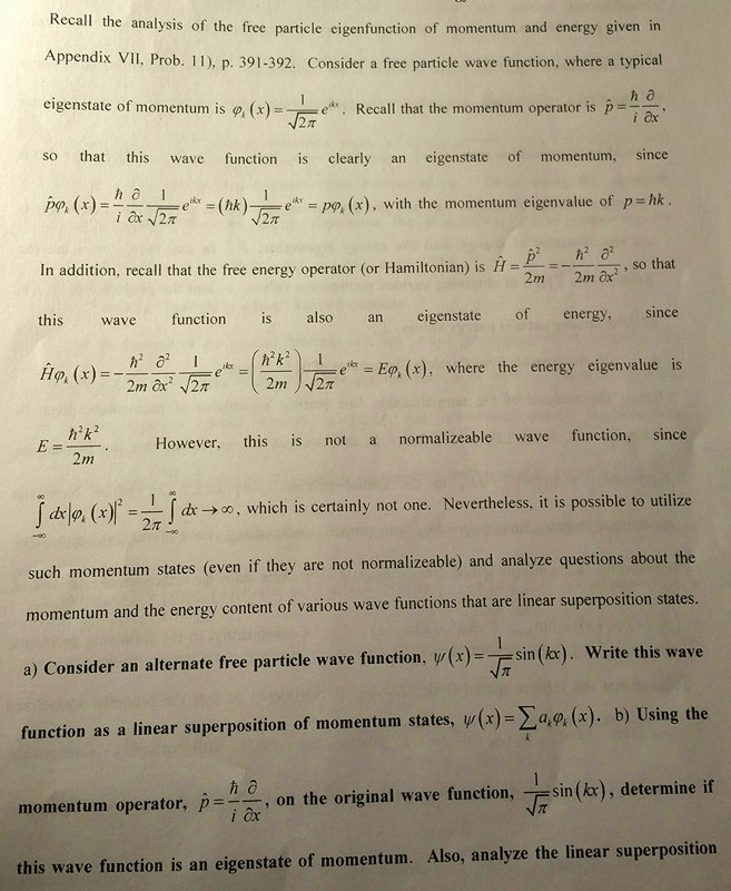 Solved Quantum Mechanics Difficult Question. (Please Help, | Chegg.com