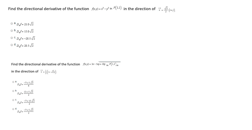 solved-find-the-directional-derivative-of-the-function-chegg