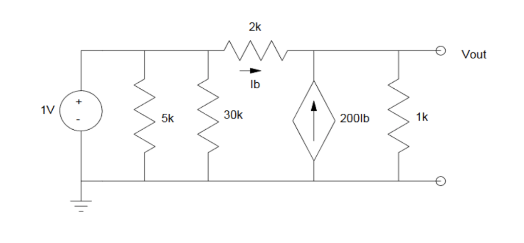 Solved What is the Thevenin equivalent circuit between Vout | Chegg.com