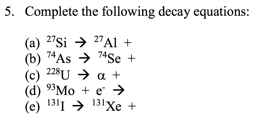 Gamma Decay Formula