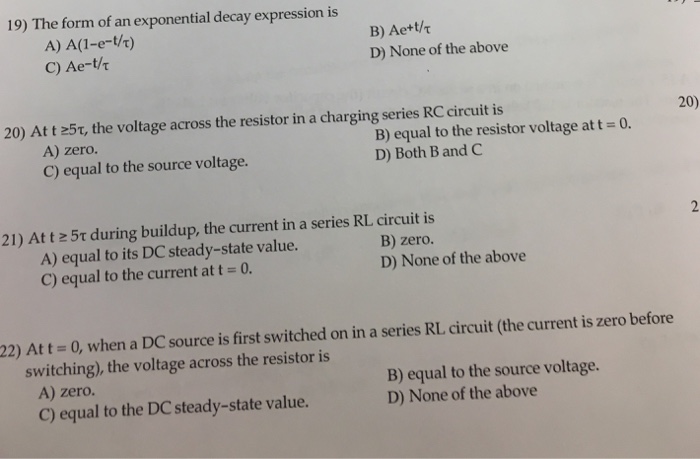 solved-the-form-of-an-exponential-decay-expression-is-a-1-chegg