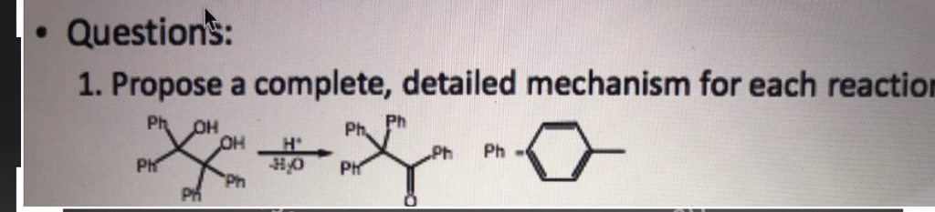 Solved Propose A Complete, Detailed Mechanism For Each | Chegg.com