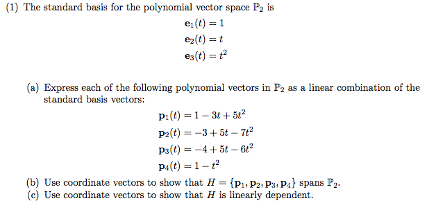 Vector Space Basis Ppt