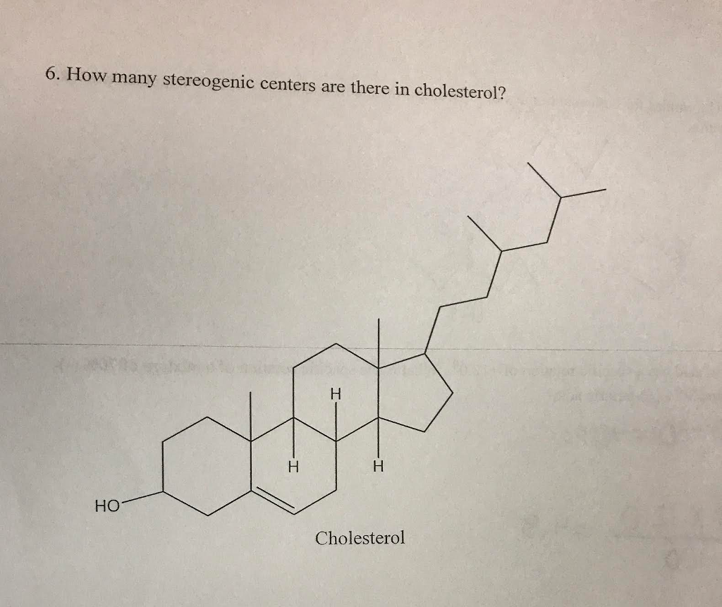 Solved How many stereogenic centers are there in | Chegg.com