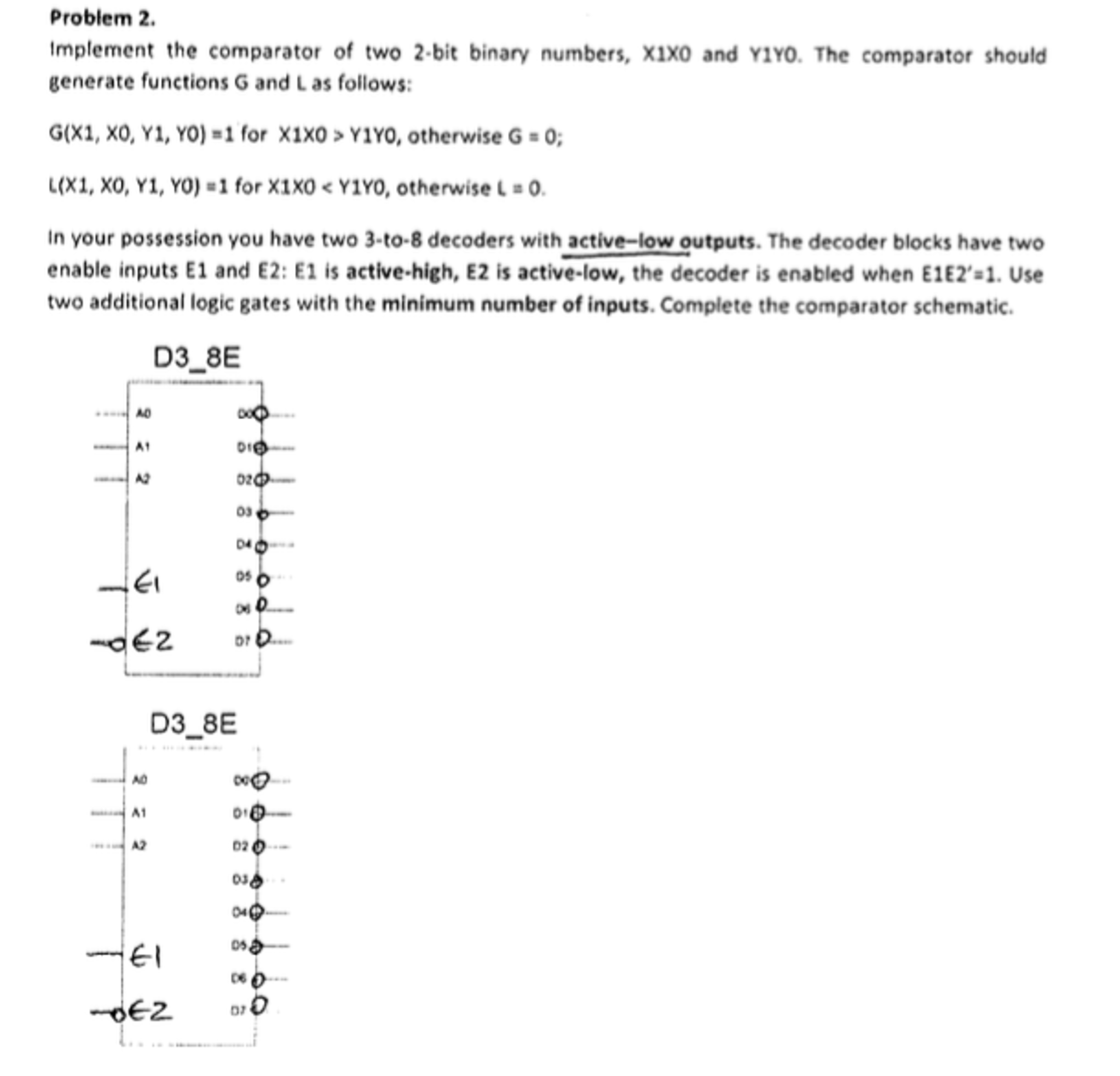 implement-the-comparator-of-two-2-bit-binary-numbers-chegg