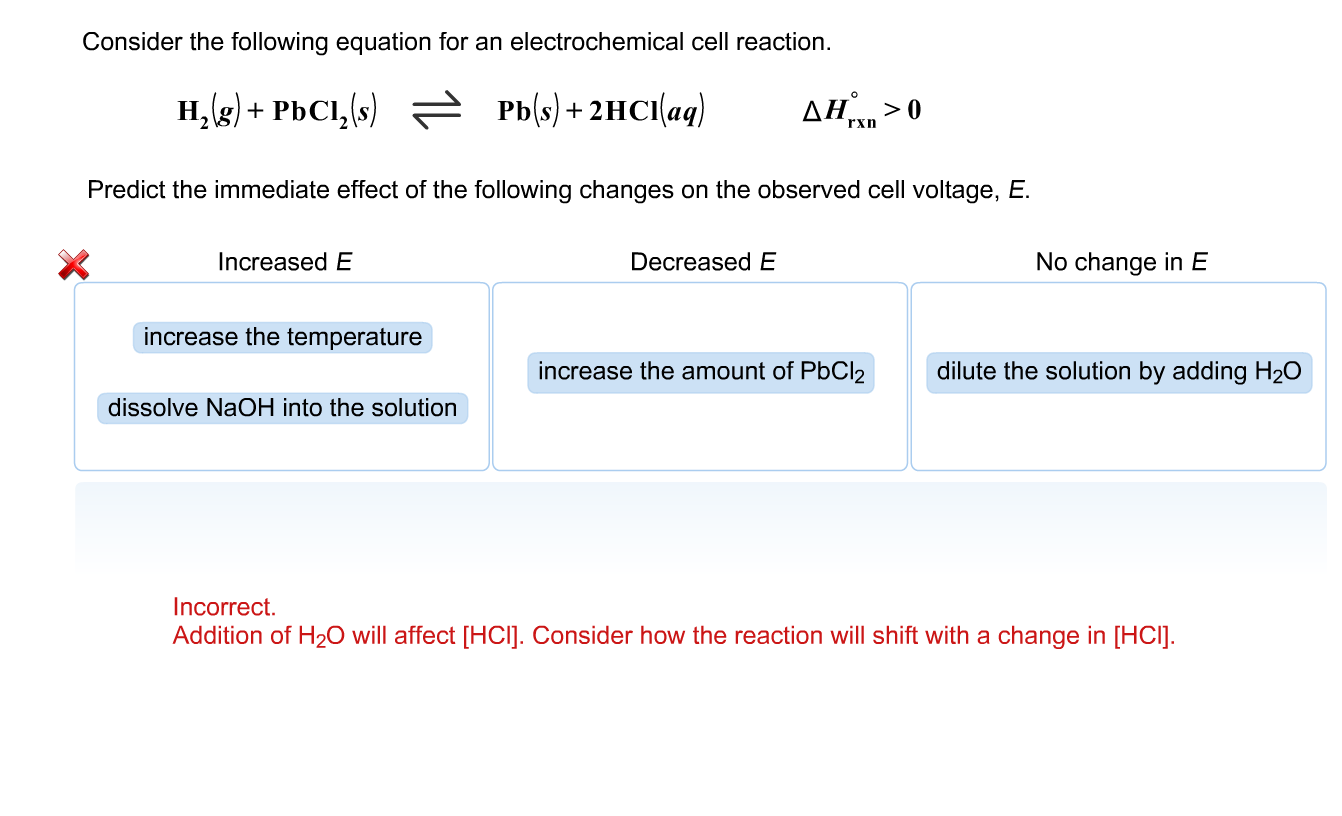 Solved Consider The Following Equation For An 9848