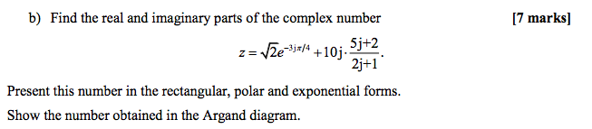 Solved Find the real and imaginary parts of the complex | Chegg.com
