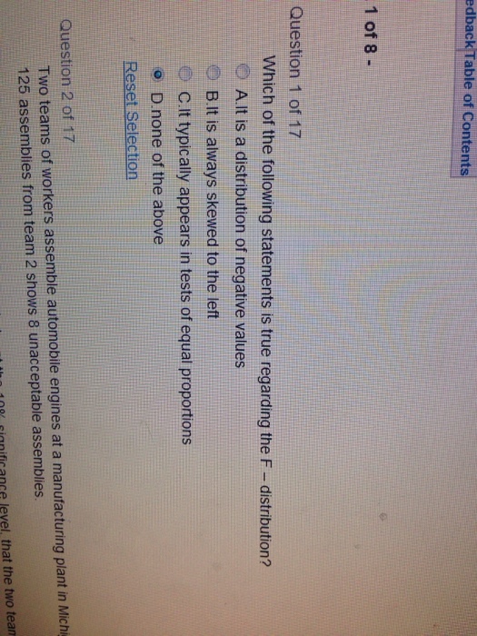 Solved Which of the following statements is true regarding | Chegg.com