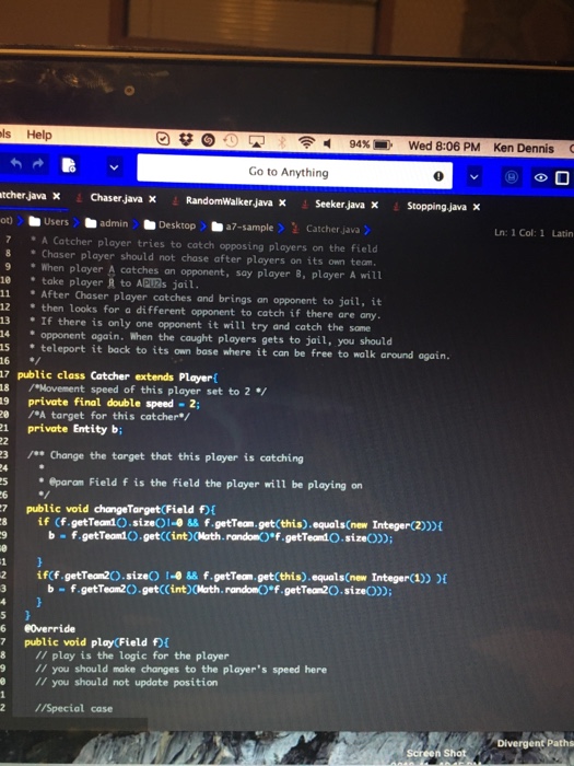 Capture the Flag Capture the Flag In this assignment | Chegg.com