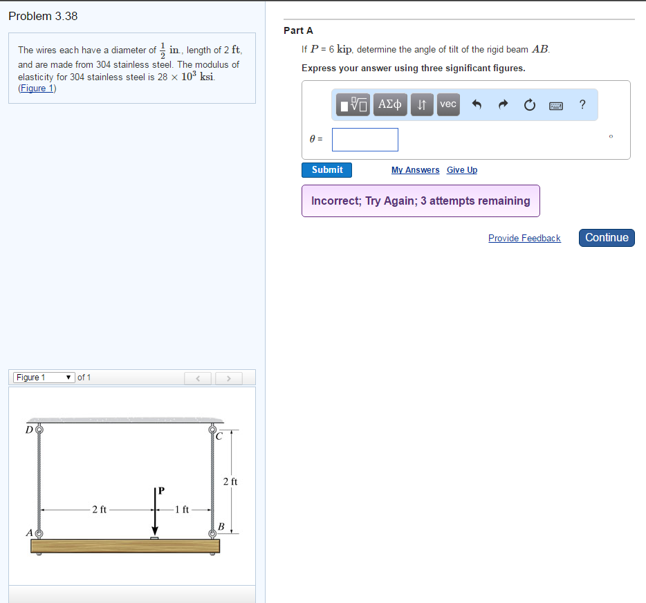 Solved The wires each have a diameter of 1/2 in, length of 2