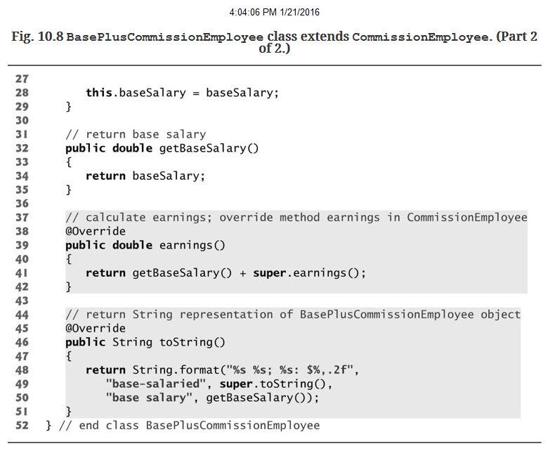 Solved JAVA Edited Adding fig 10.11 as i missed that one: | Chegg.com