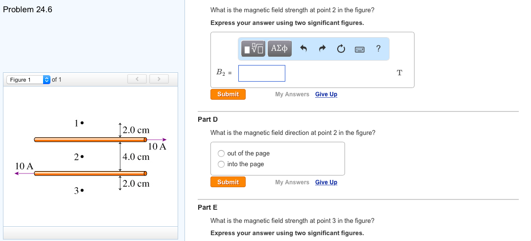 Solved Part A Problem 24.6 What is the magnetic field | Chegg.com