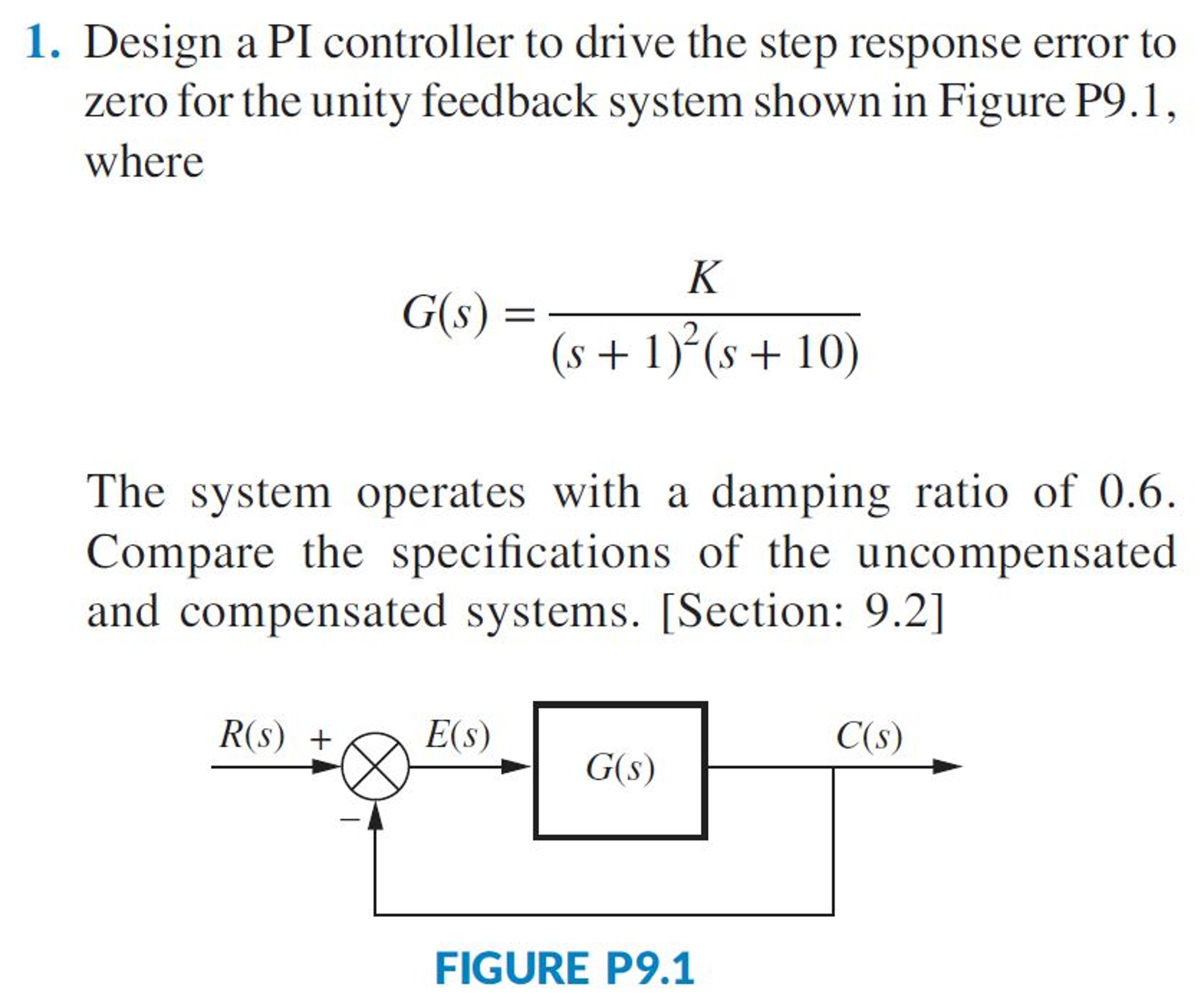 Designing A Pi Controller