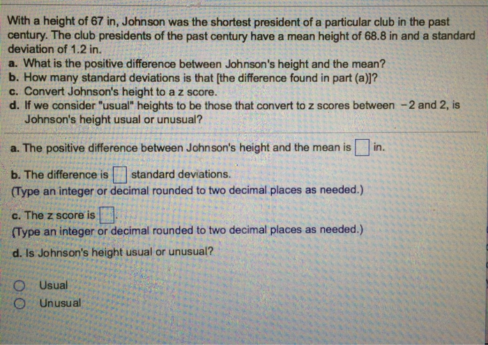 solved-with-a-height-of-67-in-johnson-was-the-shortest-chegg