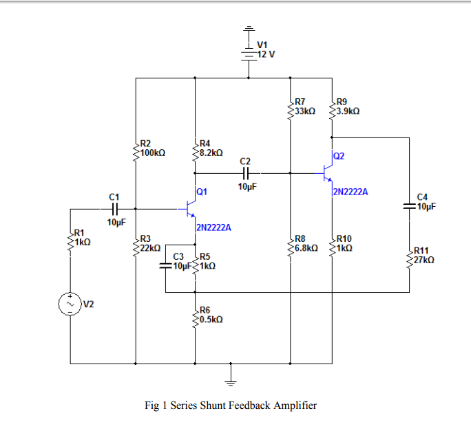 Solved find feedback factor (Bf) ,open loop voltage gain | Chegg.com