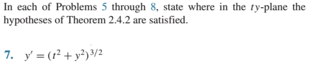 Solved Theorem 2.4.2 | Existence And Uniqueness Theorem For | Chegg.com