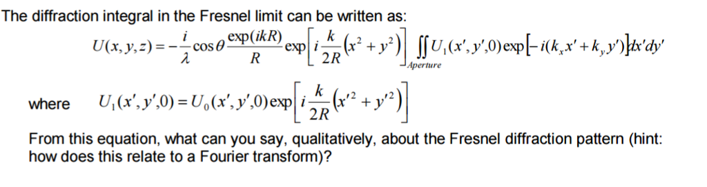diffraction limit equation