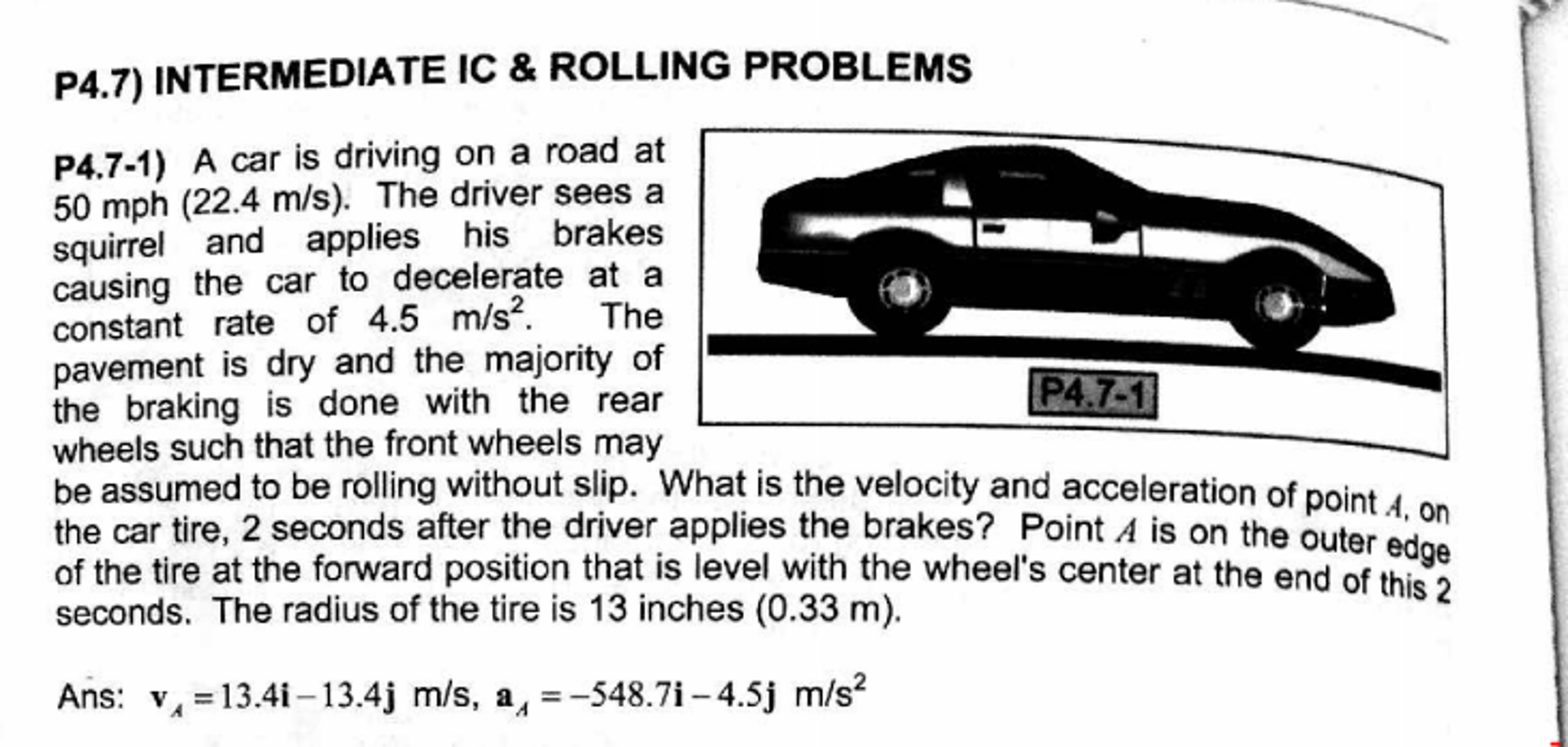 solved-a-car-is-driving-on-a-road-at-50-mph-22-4-m-s-the-chegg