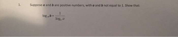 Solved Suppose A And B Are Positive Numbers, With A And B | Chegg.com