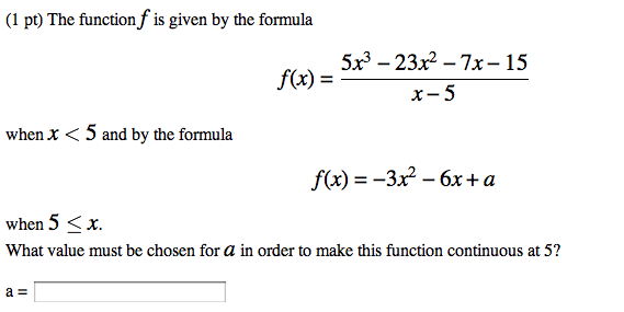 The Function Is Given By The Formula Chegg Com