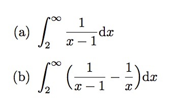 integral from 1 to infinity of lnx x 2