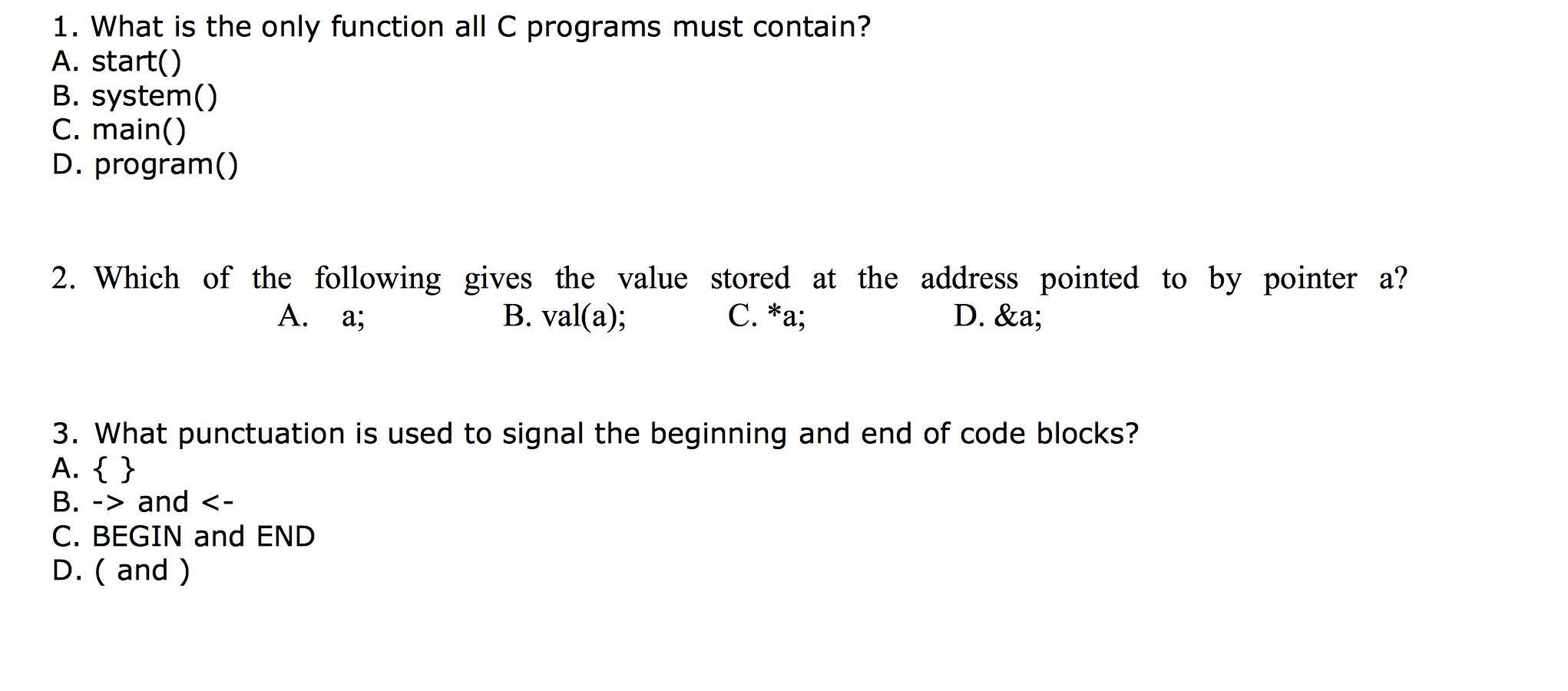 Solved It's C language problem. | Chegg.com