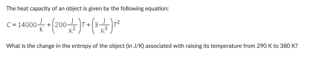 How To Find The Heat Capacity Of An Object