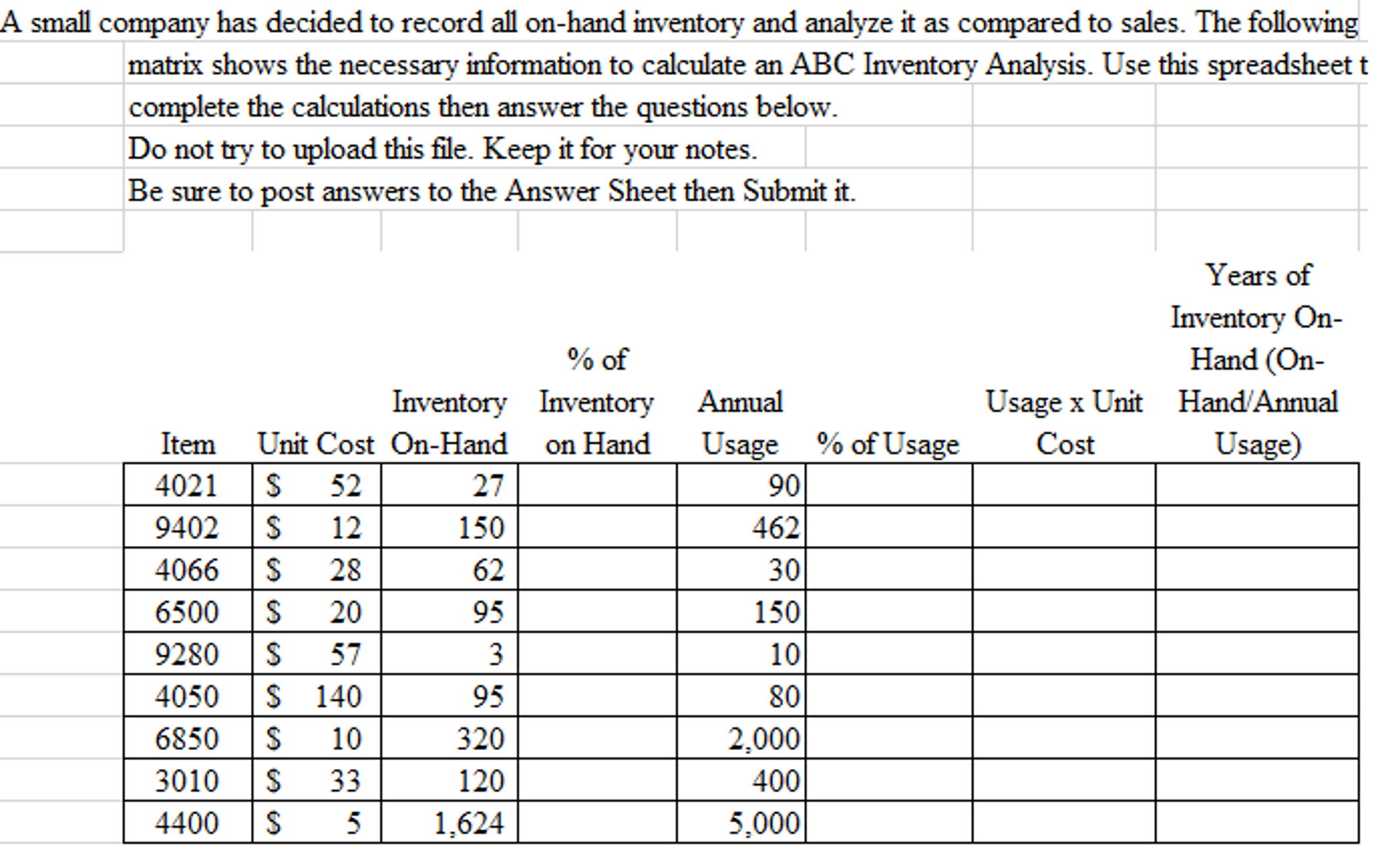 solved-a-small-company-has-decided-to-record-all-on-hand-chegg