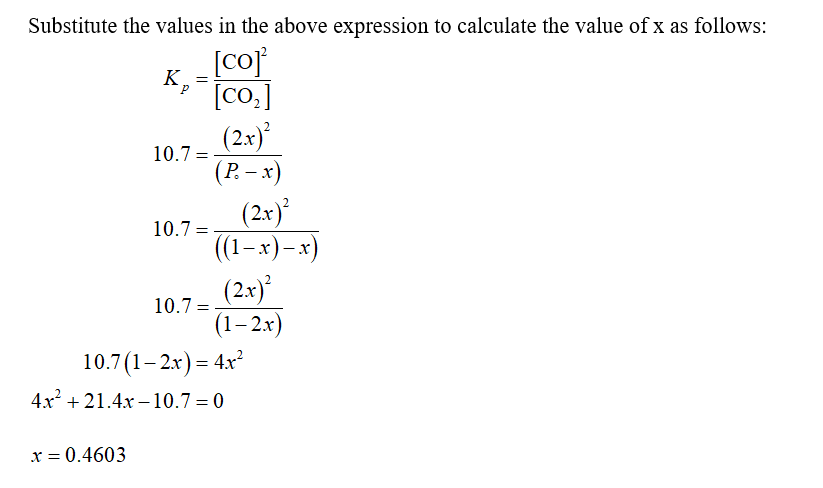 substitute the value of x calculator