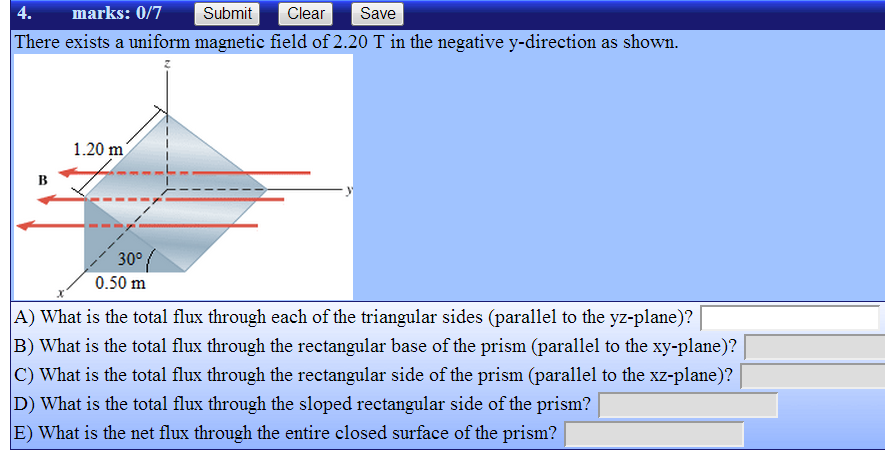 Solved There exists a uniform magnetic field of 2.20 T in | Chegg.com