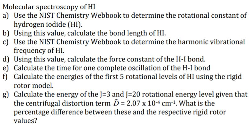 utexas nist chemistry webook