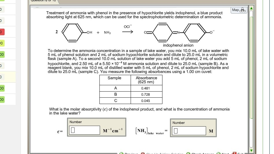 Solved Treatment of ammonia with phenol in the presence of