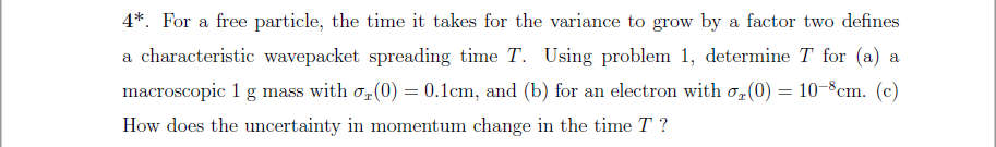 Solved For a particle mass m the wave function for a | Chegg.com