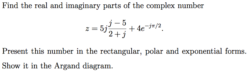 Solved Find The Real And Imaginary Parts Of The Complex | Chegg.com