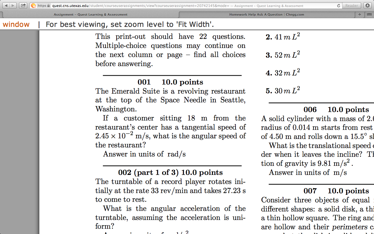 Solved This print-out should have 22 questions. | Chegg.com