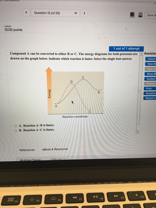 Solved Compound A Can Be Converted To Either B Or C. The | Chegg.com