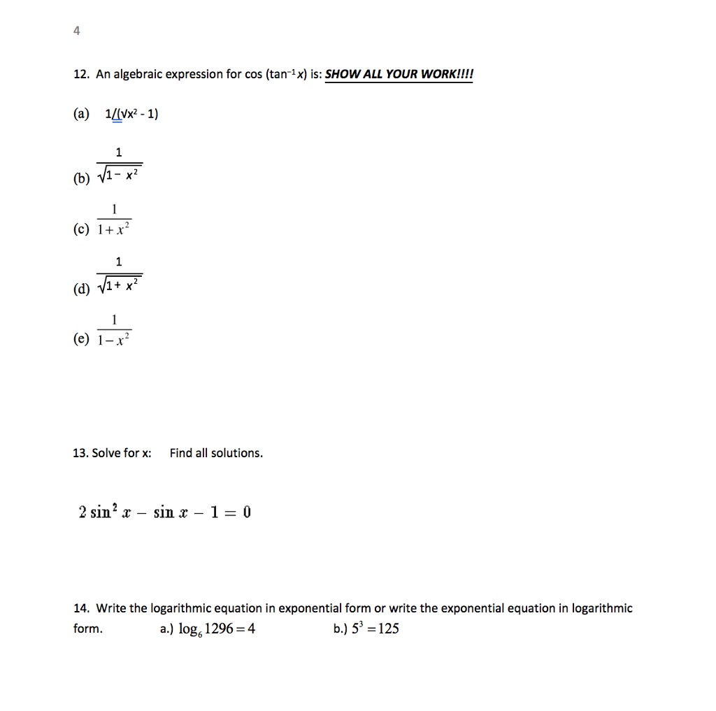 solved-4-12-an-algebraic-expression-for-cos-tan-1x-is-chegg