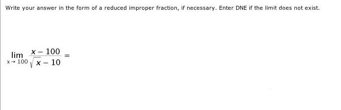 Solved Write your answer in the form of a reduced improper | Chegg.com