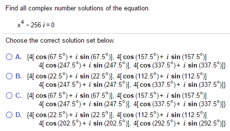 find all cube roots of the complex number