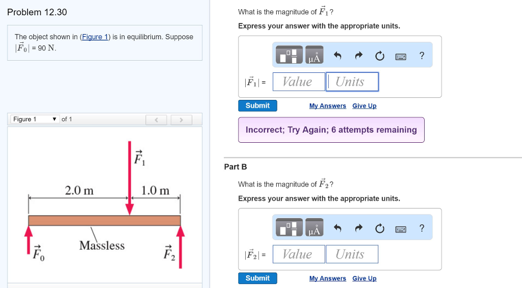 Solved The object shown in (Figure 11 is in equilibrium. | Chegg.com