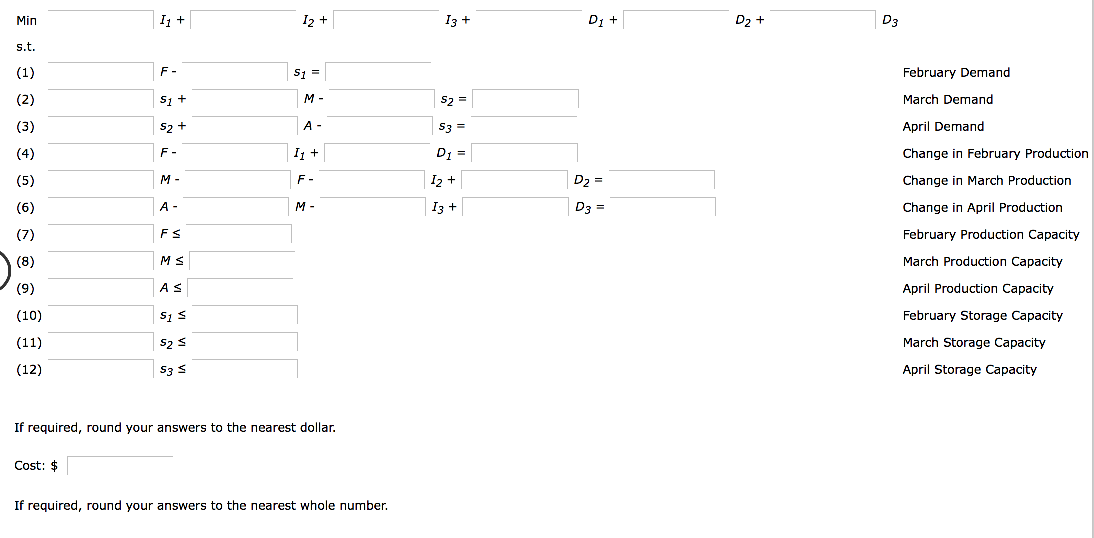 Solved Please fill in the tables. I would greatly appreciate | Chegg.com