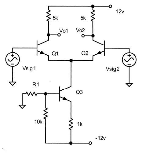 Solved In the common emitter amplifier shown below, assume | Chegg.com