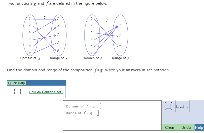 composition of functions calculator f of g